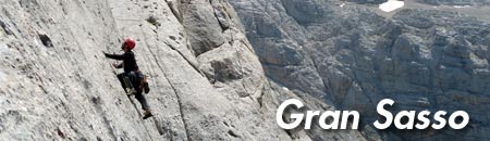 alpinismo sul gran sasso